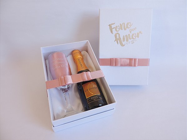 Taça de Champanhe - Kit Individual Formatura + Espaço 187ml