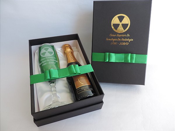 Taça de Champanhe - Kit Individual Formatura + Espaço 187ml
