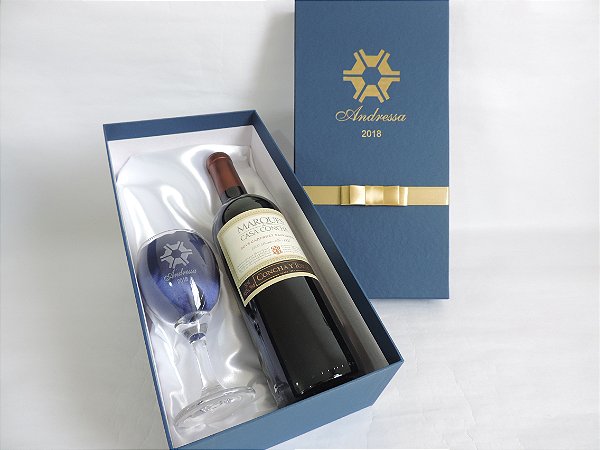 Taça de Vinho - Kit Individual + Espaço 750ml - FORMATURA