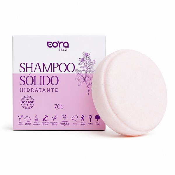 Shampoo Sólido Hidratante - Eora Brasil