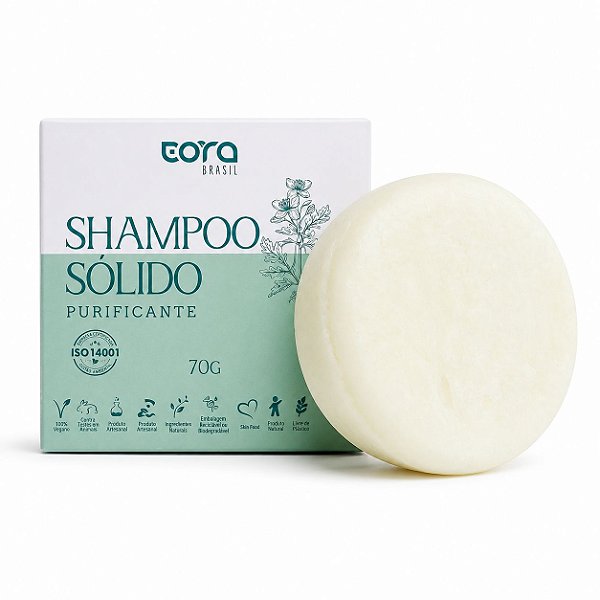 Shampoo Sólido Purificante - Eora Brasil