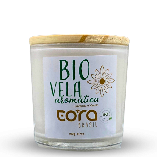 Bio Vela Aromática -  Lavanda & Vanilla