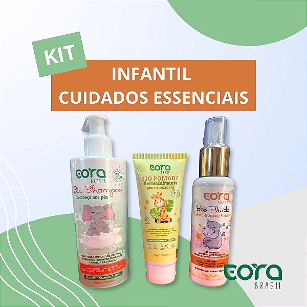 Kit infantil cuidados essenciais