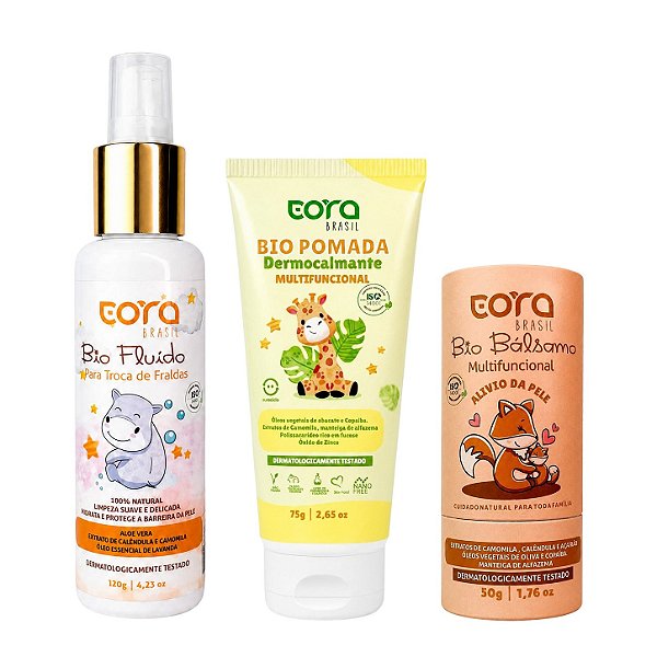 Kit Infantil Cuidados Essenciais - Eora Brasil