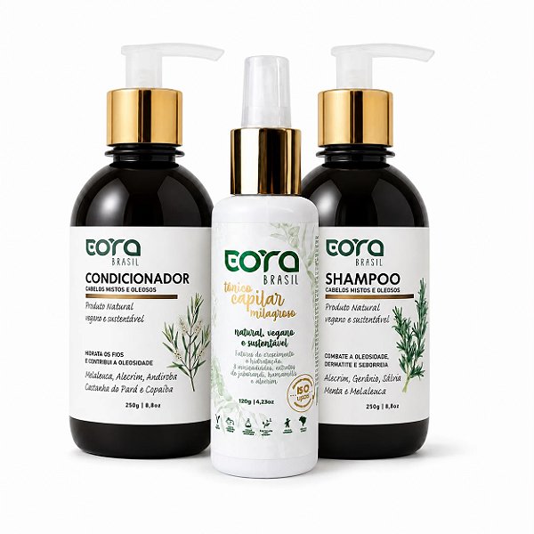Kit Cuidado Capilar - Eora Brasil