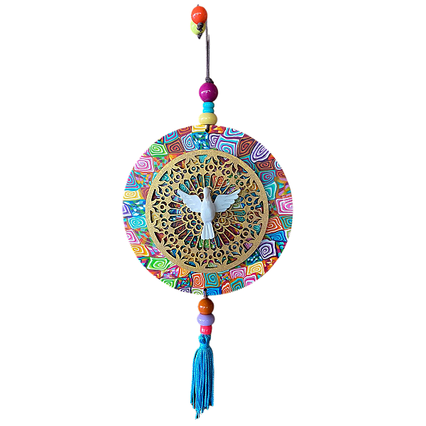 Móbile Mandala Divino (40x14)