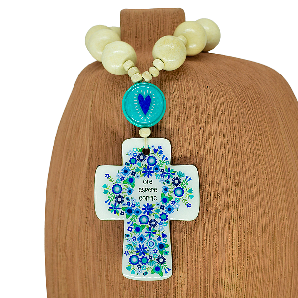 Dezena Floral Azul