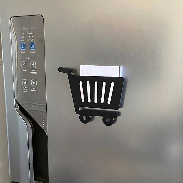 Porta Recado de Geladeira Carrinho