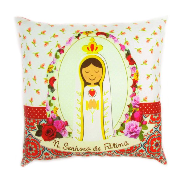Almofada Nossa Senhora de Fátima