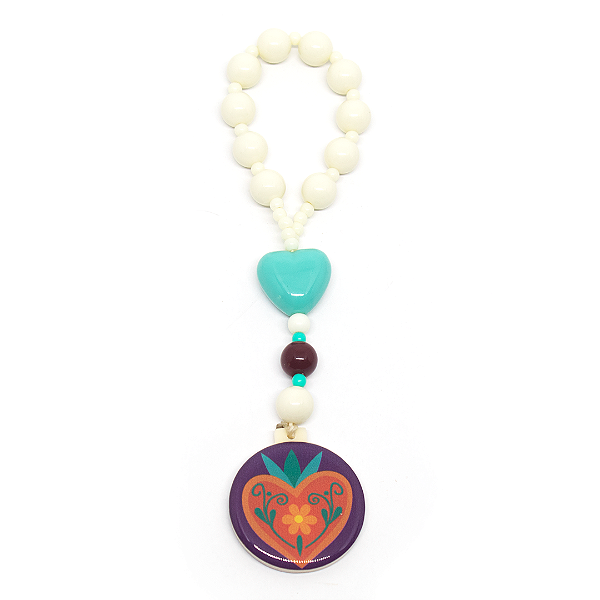 Dezena em Acrílico Sagrado Coração