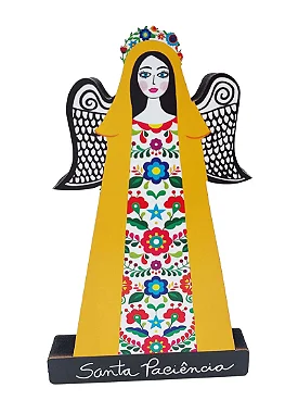 Escultura Santa Paciência 20cm