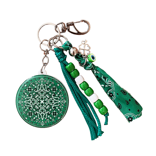 Chaveiro Bandana Verde