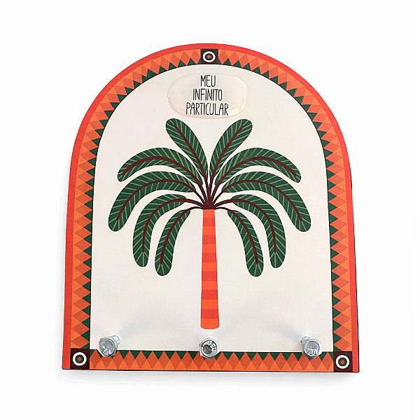 Porta-Chaves Coqueiro