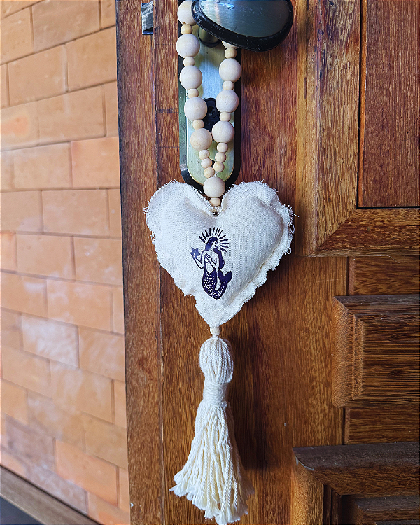 Pingente Coração Iemanjá