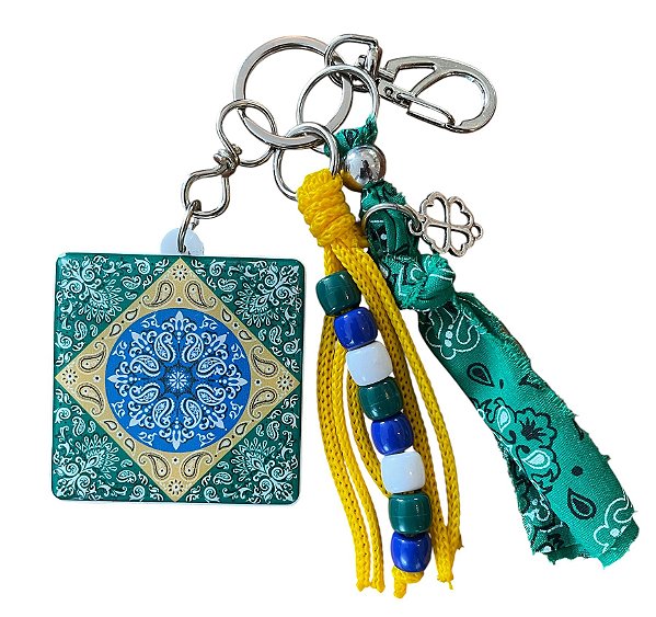 Chaveiro Bandana Brasileira