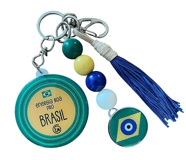 Chaveiro Brasil - Energia Boa