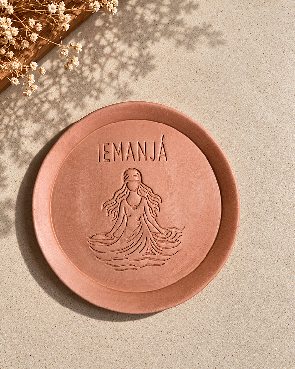 Pratinho Cerâmica - Iemanjá (12cm)