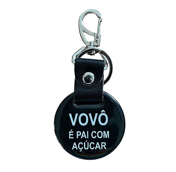 Chaveiro Couro- Avô Açúcar
