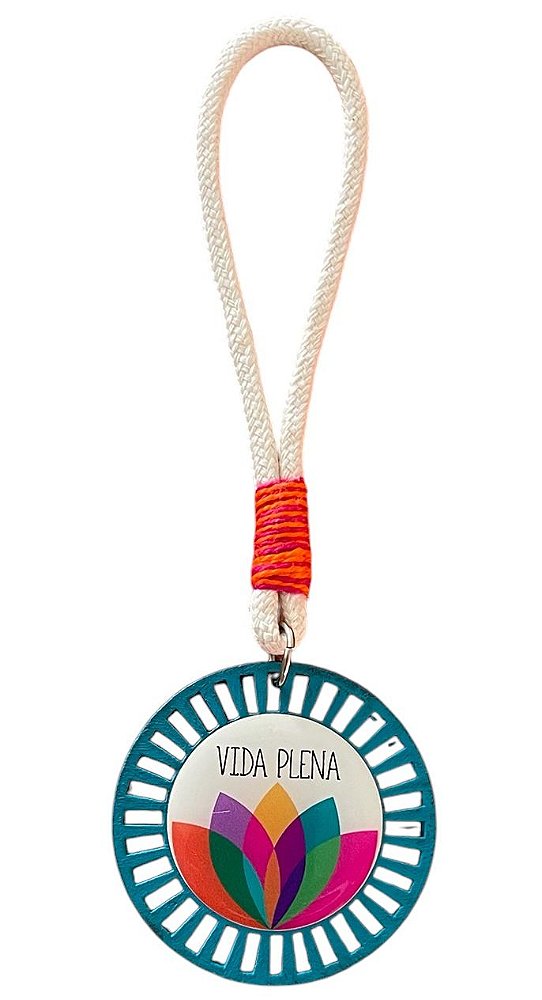 Pingente Vazado - Vida Plena (16cm)
