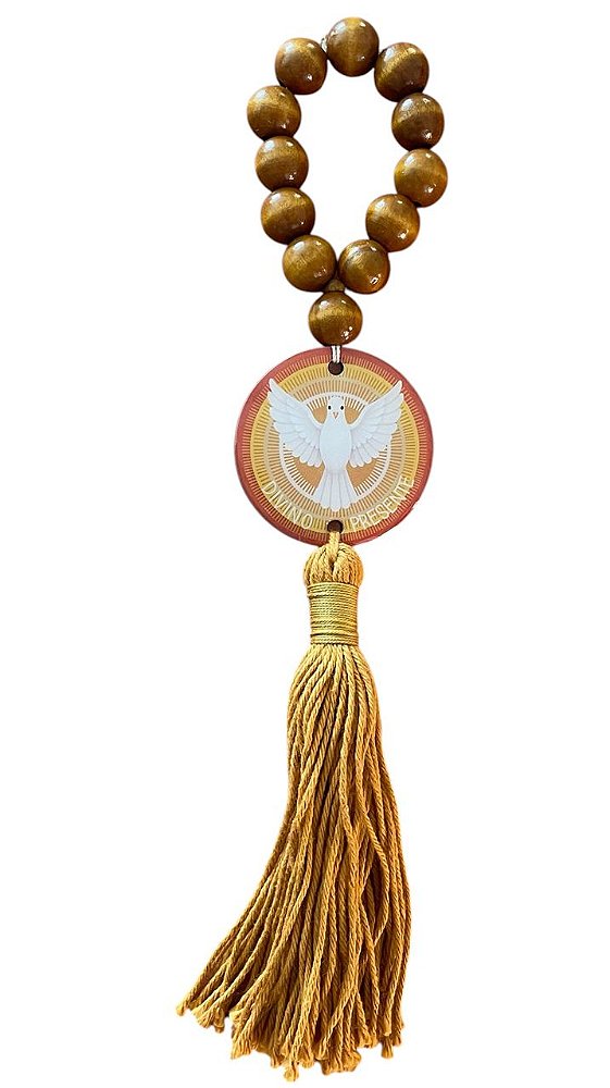Pingente Franja Divino Ouro
