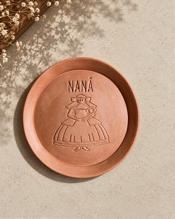 Pratinho Cerâmica - Nanã (12cm)