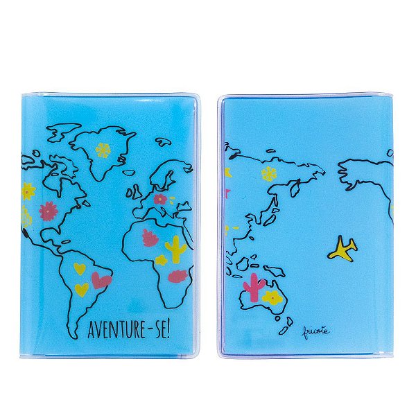 Capa para passaporte - Aventure-se!