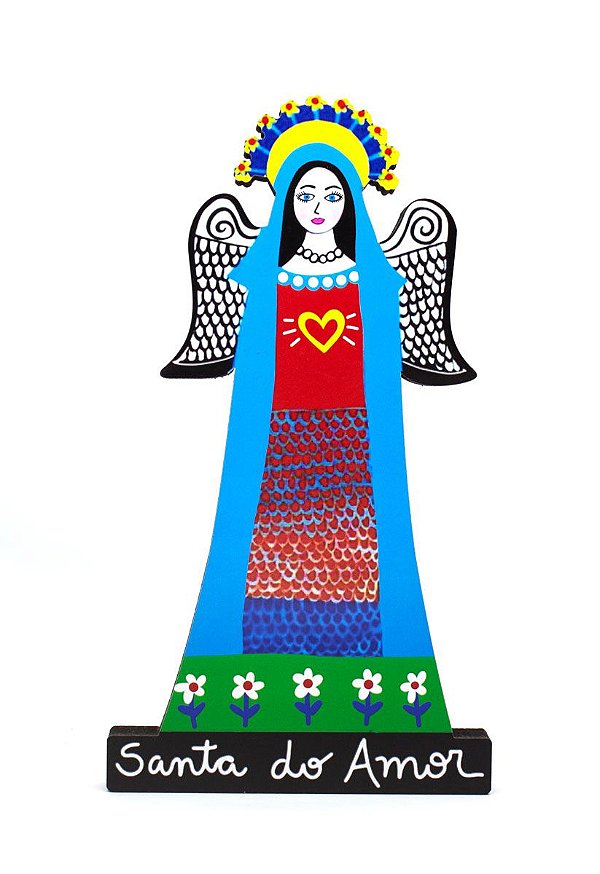 Escultura Santa do Amor 20 cm