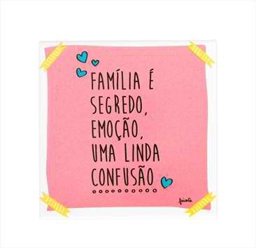 Azulejo decor - Família é segredo