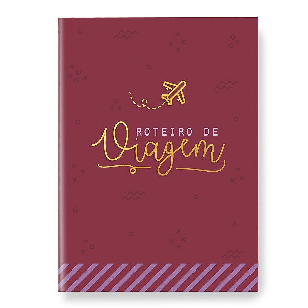 Planner Mensal Pocket Roteiro de Viagem