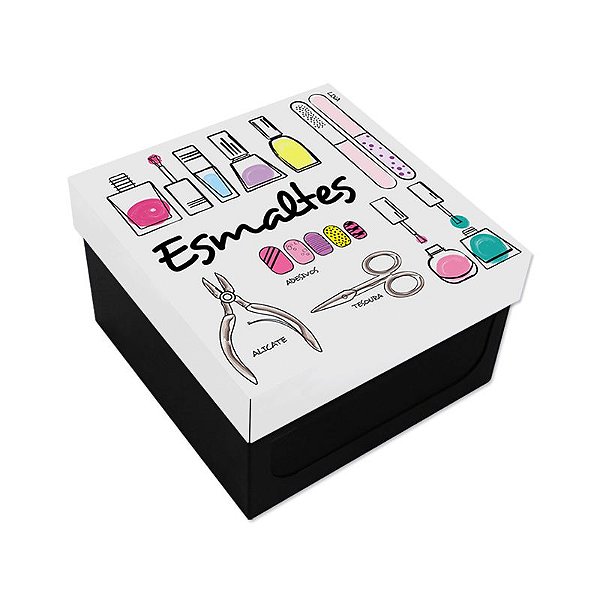 Caixa de Aço para Esmalte