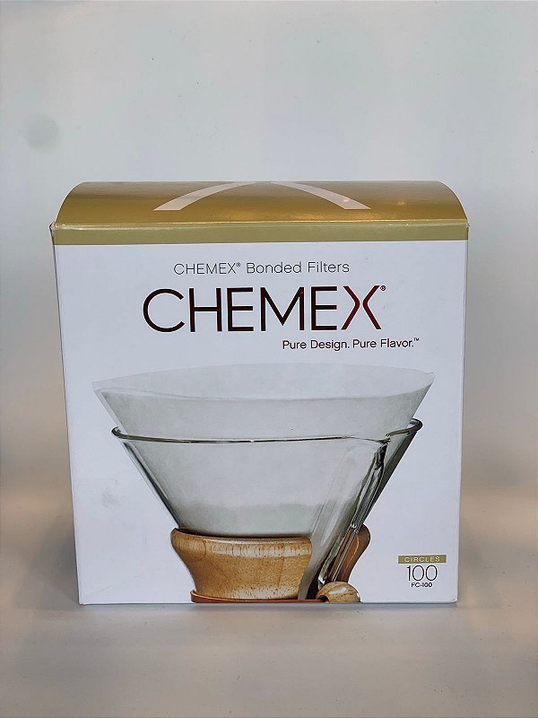 Filtro de papel Chemex Circular 100 unidades