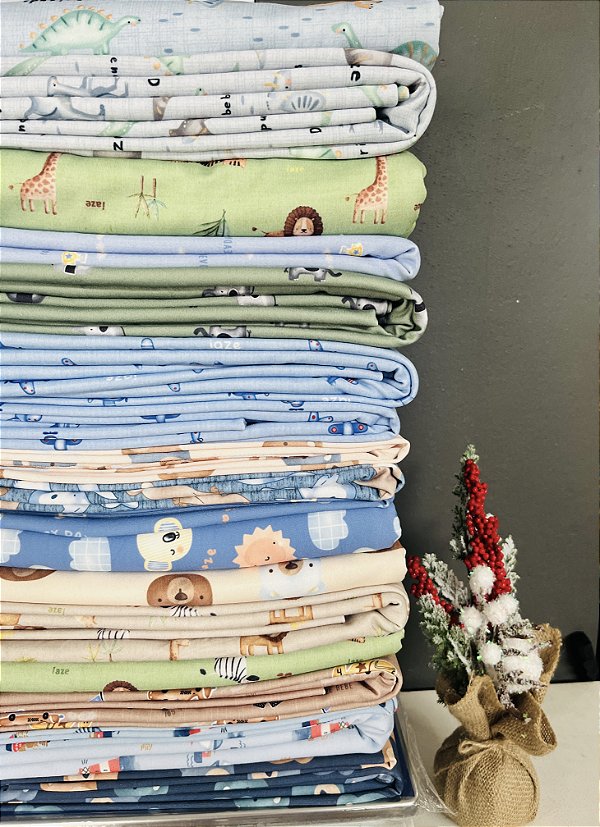 Molecotton Infantil p/ Meninos Retalhos - Pcte c/ 5 kg