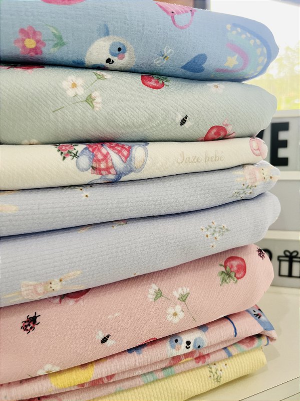 Jacquard Infantil Retalhos - Pcte c/ 5 kg