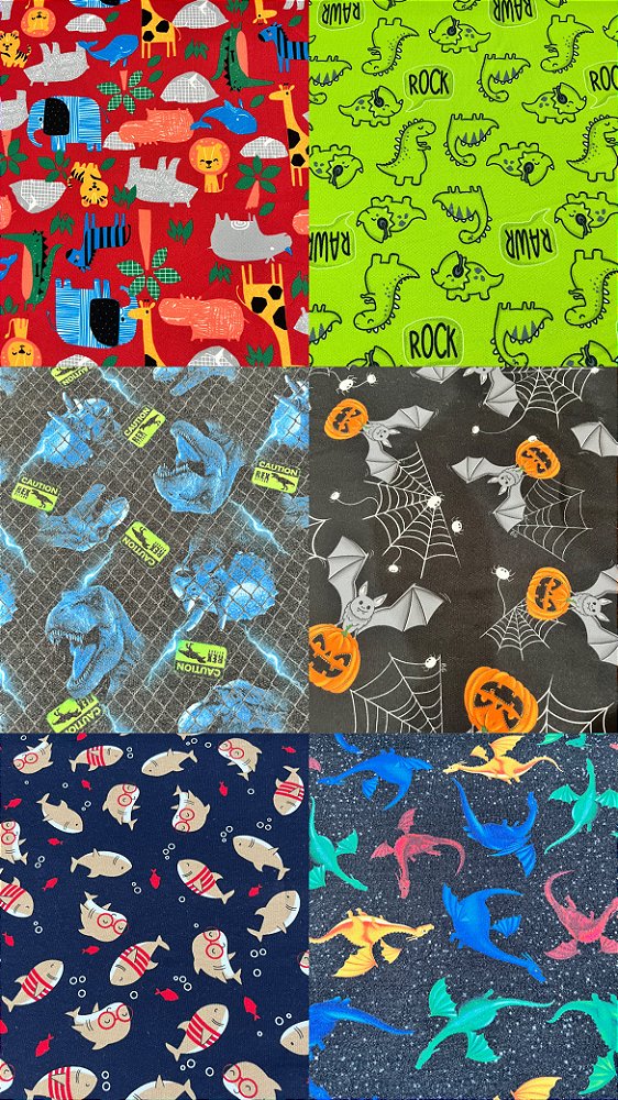 Moletinho Infantil (p/ meninos) Rolinhos - Pacote c/ 5 kg