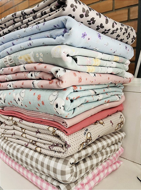 Moletinho p/ Meninas Retalhos - Pcte c/ 5 kg