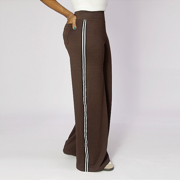 Track Pants Pantalona marrom