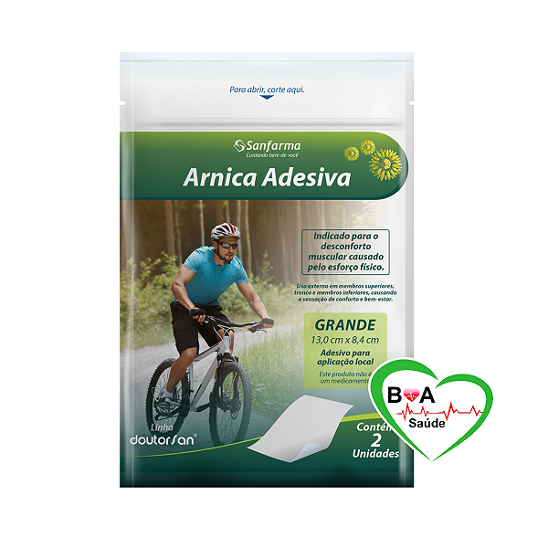 DOUTORSAN EMPLASTO ADESIVO ARNICA+ASSOCIAÇÕES