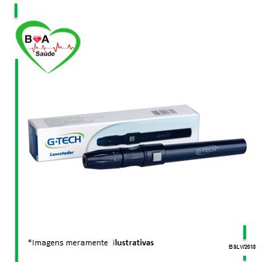 CANETA LANCETADOR G-TECH MINI - Boa Saúde Loja Virtual