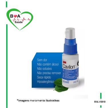 CAVILON SPRAY 28ml PELÍCULA PROTETORA SEM ARDOR 3M NEXCARE BOA SAUDE LOJA VIRTUAL