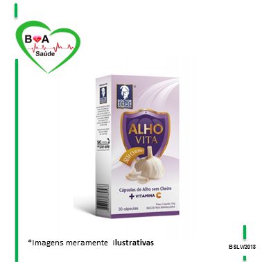 ALHOVITA CÁPSULAS DE ALHO 300 MG DESODORIZADO C/30 CAPS