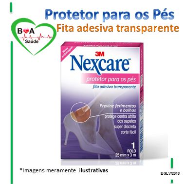 Curativos e Protetores para os Pés 3M NexCare