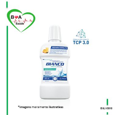 ENXAGUATORIO BUCAL BIANCO PRO CLINICAL SEM ALCOOL 500ML