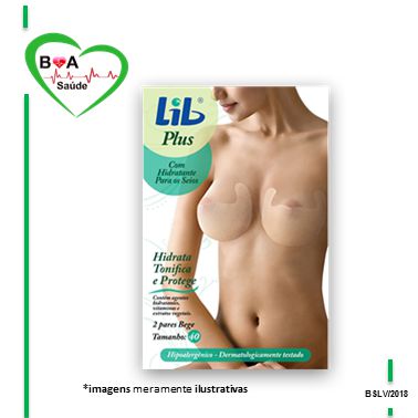 LIB PLUS MODELADOR DE SEIOS COM HIDRATANTE