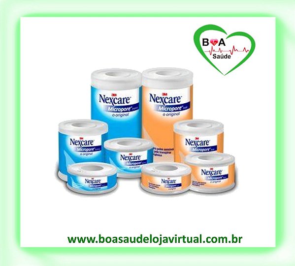 FITA MICROPORE 3M NEXARE BRANCO
