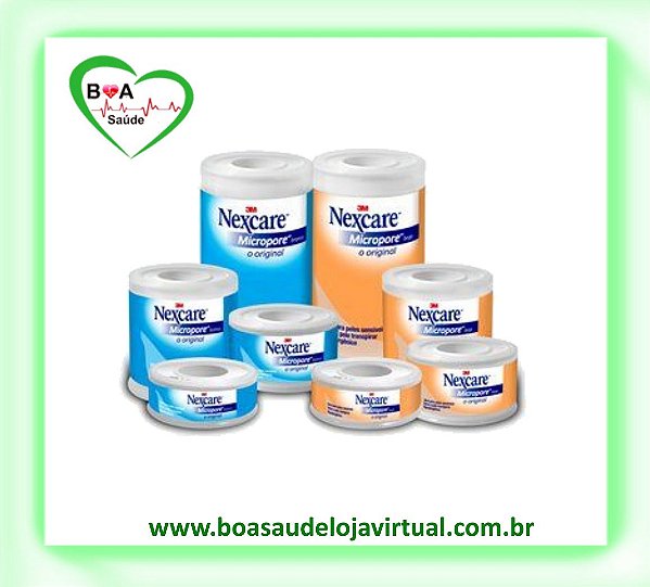 FITA MICROPORE 3M NEXCARE BEGE
