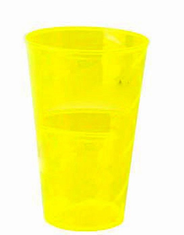 20 Copos Twister De 500 ml Em Acrílico Várias Cores Sem Estampa