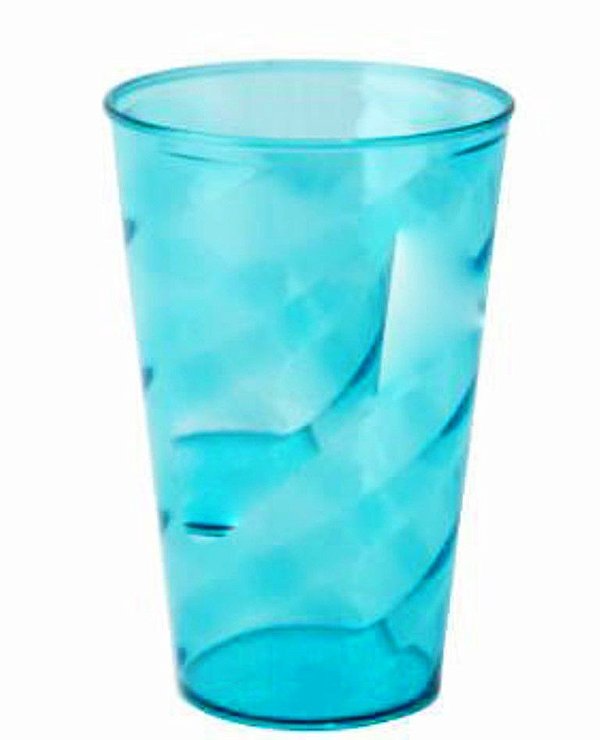 20 Copos Twister De 750 ml Em Acrílico Várias Cores Sem Estampa