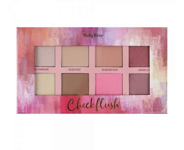 Paleta Cheek Flush Ruby Rose