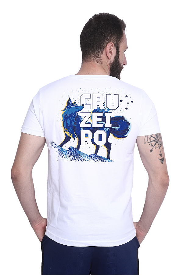 Camisa do Cruzeiro - Raposa Montanha Branca