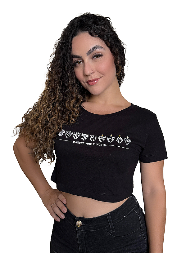 Cropped do Galo | Time imortal Feminino